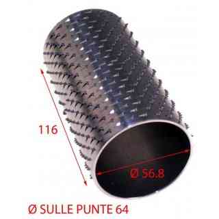 RULLO GRATTUGIA 64 X 116 INOX