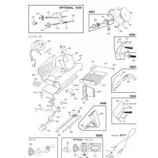 (298) product press handle with flange mod.195 / 22/25 / 27.5 screw 6ma