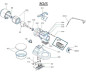 (3203) stator grater maxi 8 / gs stainless shaft