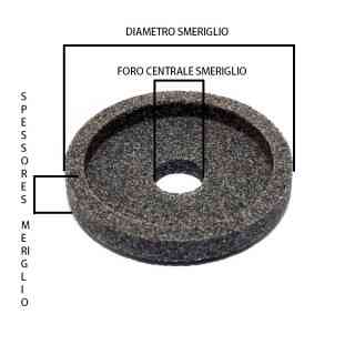 50x9x6 emery for bizerba slicer diameter 50mm thickness 9mm hole 6 coarse grain for blade sharpening