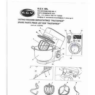 whisk with aluminum attachment for dough mixerprof