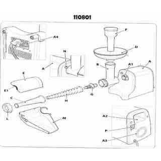 conical sieve for junior pommy