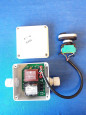 control unit with push-button panel and 230 volt single-phase box