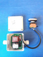 control unit with push-button panel and 230 volt single-phase box