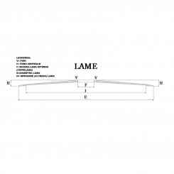 lama per affettatrice  250-40-3 ø int. 200 h 13 mat. c45