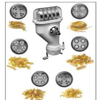 SHORT PASTA SIX DIES MORE PLANETARY ACCESSORIES KITCHENAID FAMA