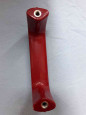 """u"" trolley handle with holes 115mm red"