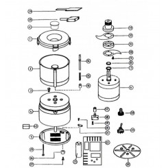 basin for cutter sirman model bliz 3.2 liters
