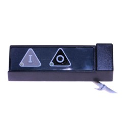 rectangular push button panel for bone saws