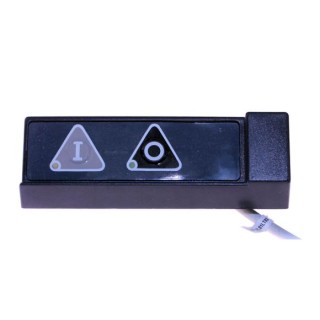 rectangular push button panel for bone saws